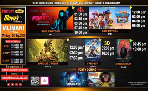 aura cinema schedule today